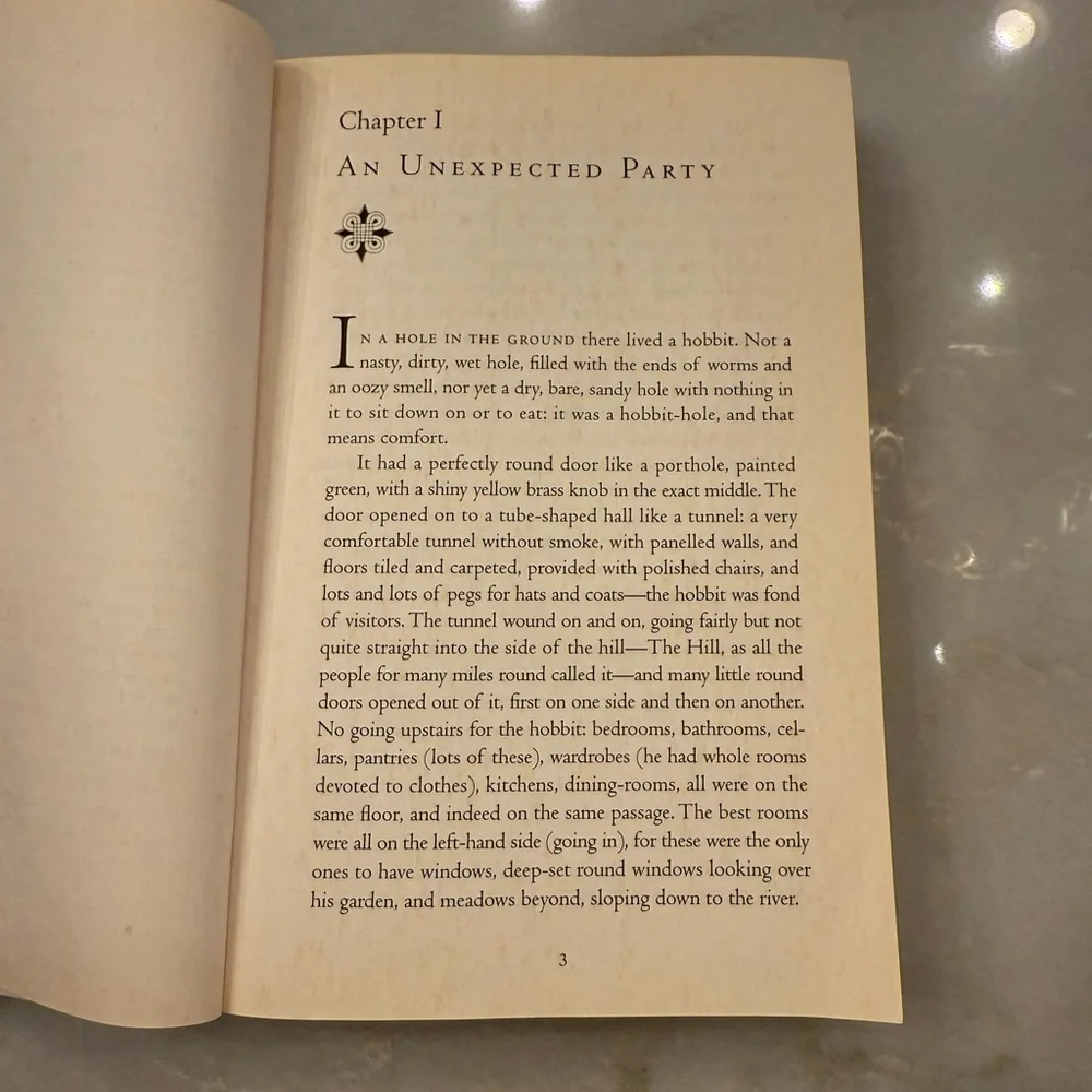 The Hobbit by J.R.R. Tolkien Paperback - Picture 3 of 4